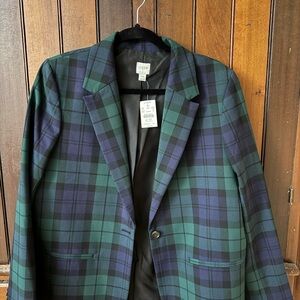 J. Crew - Tartan Blazer